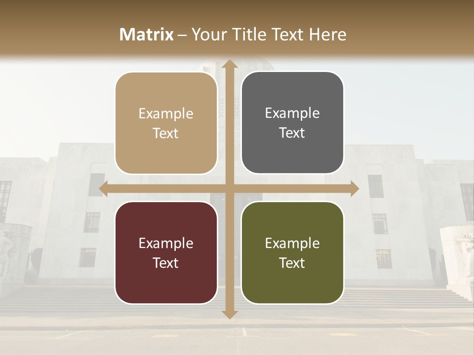 Grounds Marble Architecture PowerPoint Template
