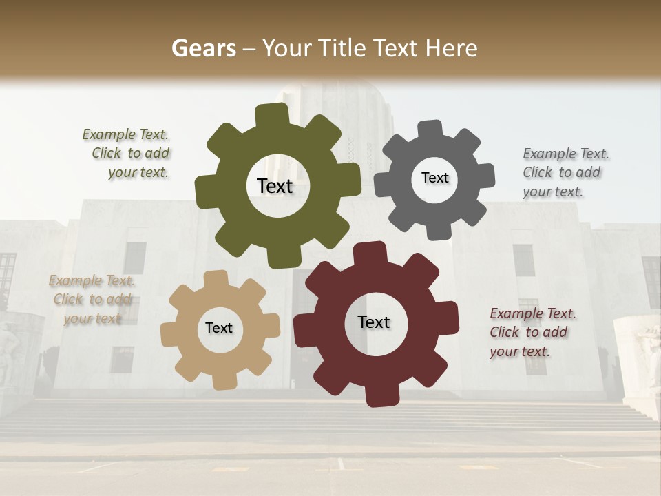 Grounds Marble Architecture PowerPoint Template