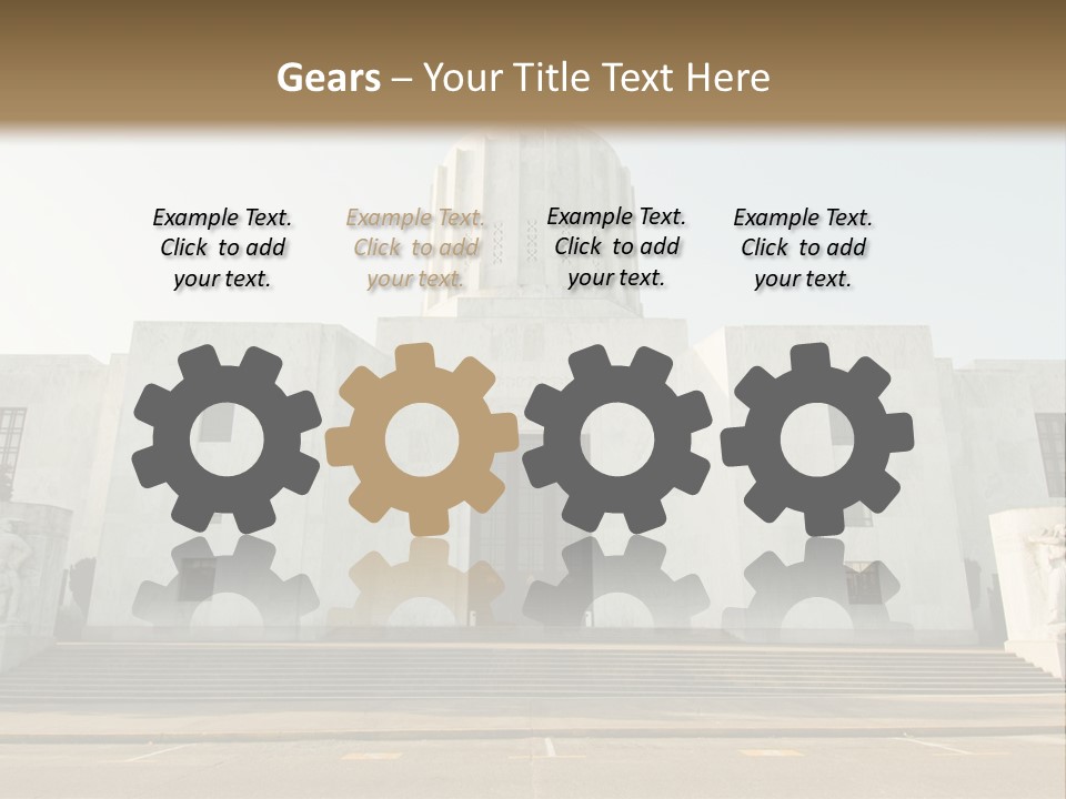 Grounds Marble Architecture PowerPoint Template