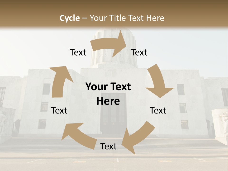 Grounds Marble Architecture PowerPoint Template