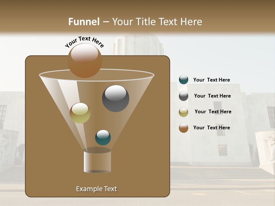 Grounds Marble Architecture PowerPoint Template