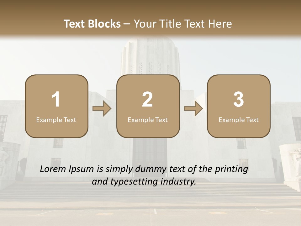 Grounds Marble Architecture PowerPoint Template