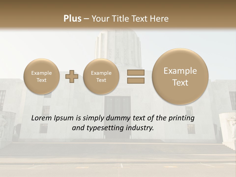 Grounds Marble Architecture PowerPoint Template