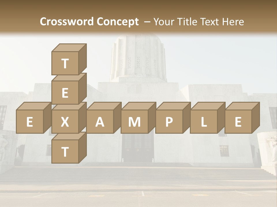 Grounds Marble Architecture PowerPoint Template