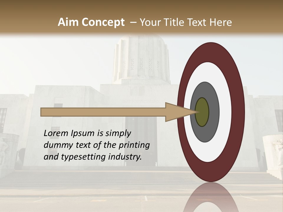 Grounds Marble Architecture PowerPoint Template