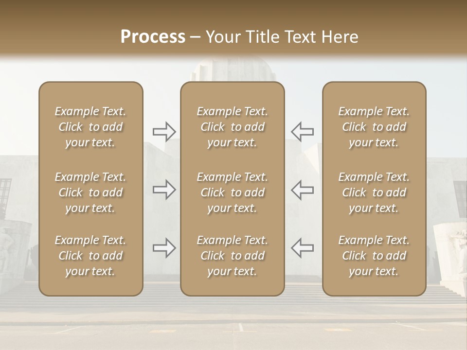 Grounds Marble Architecture PowerPoint Template
