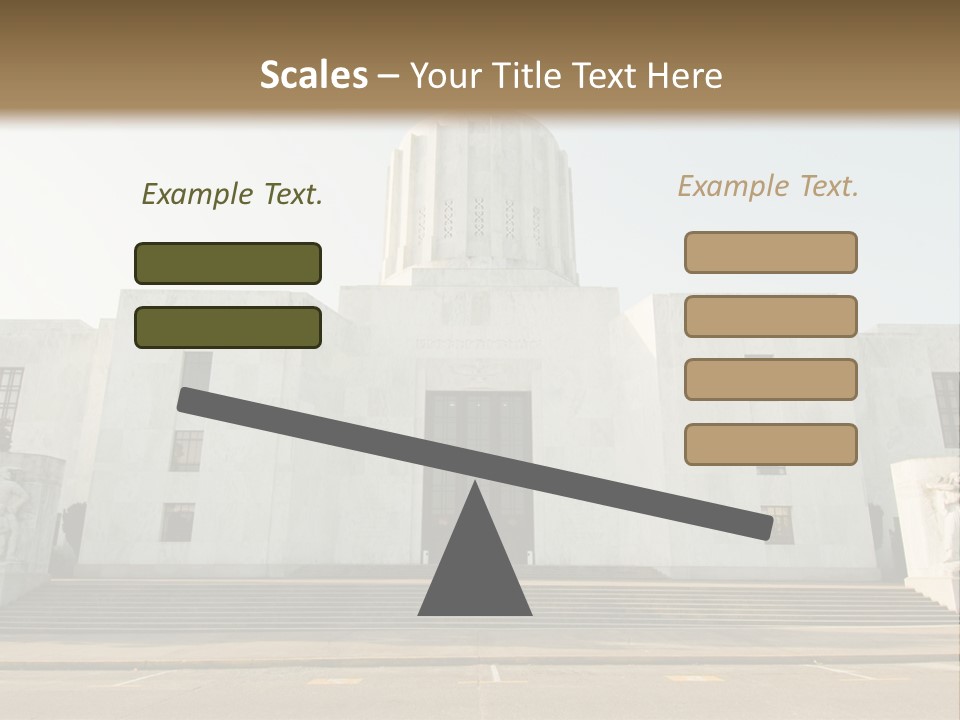 Grounds Marble Architecture PowerPoint Template