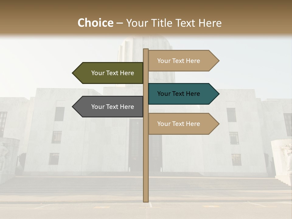 Grounds Marble Architecture PowerPoint Template