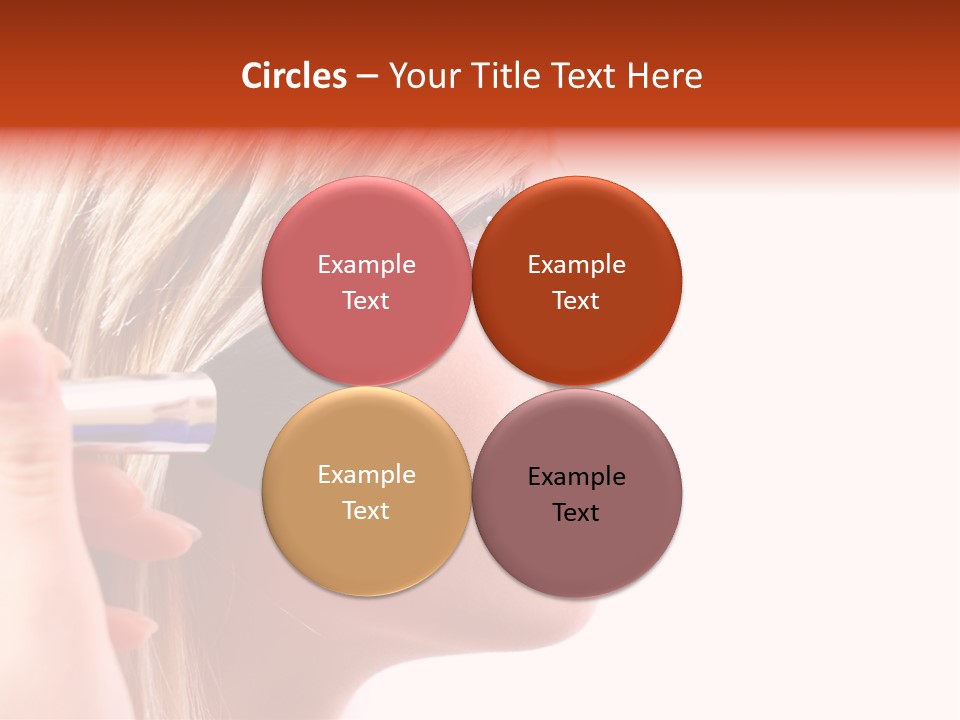 People Model Mascara PowerPoint Template