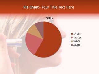 People Model Mascara PowerPoint Template