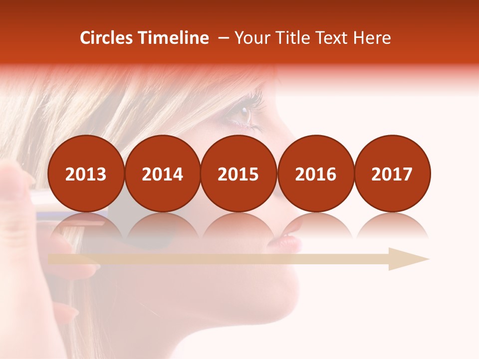 People Model Mascara PowerPoint Template