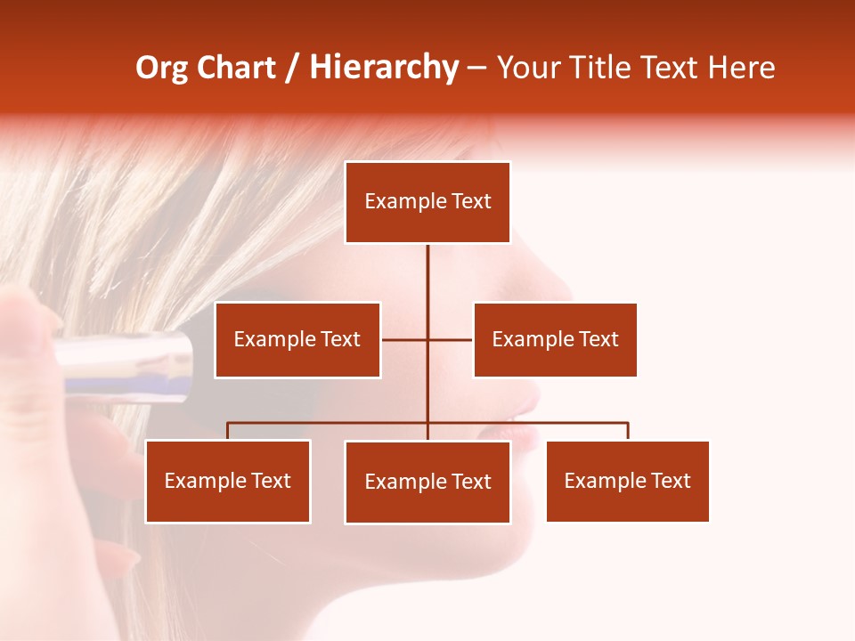 People Model Mascara PowerPoint Template