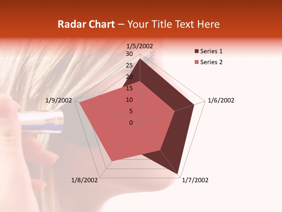 People Model Mascara PowerPoint Template
