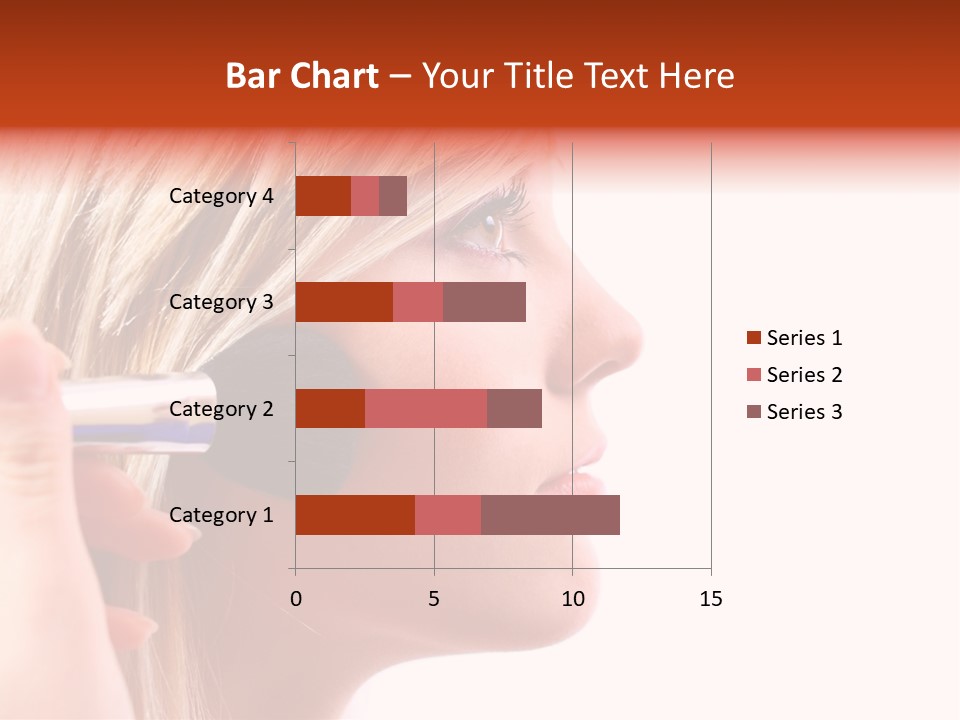 People Model Mascara PowerPoint Template