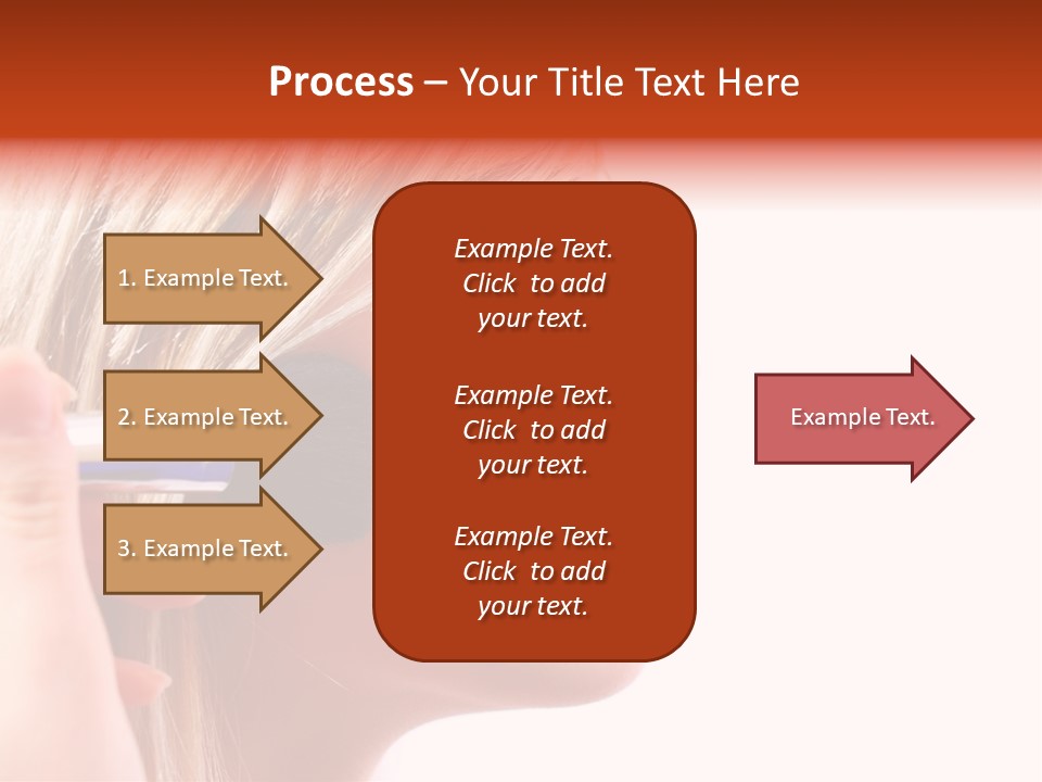 People Model Mascara PowerPoint Template