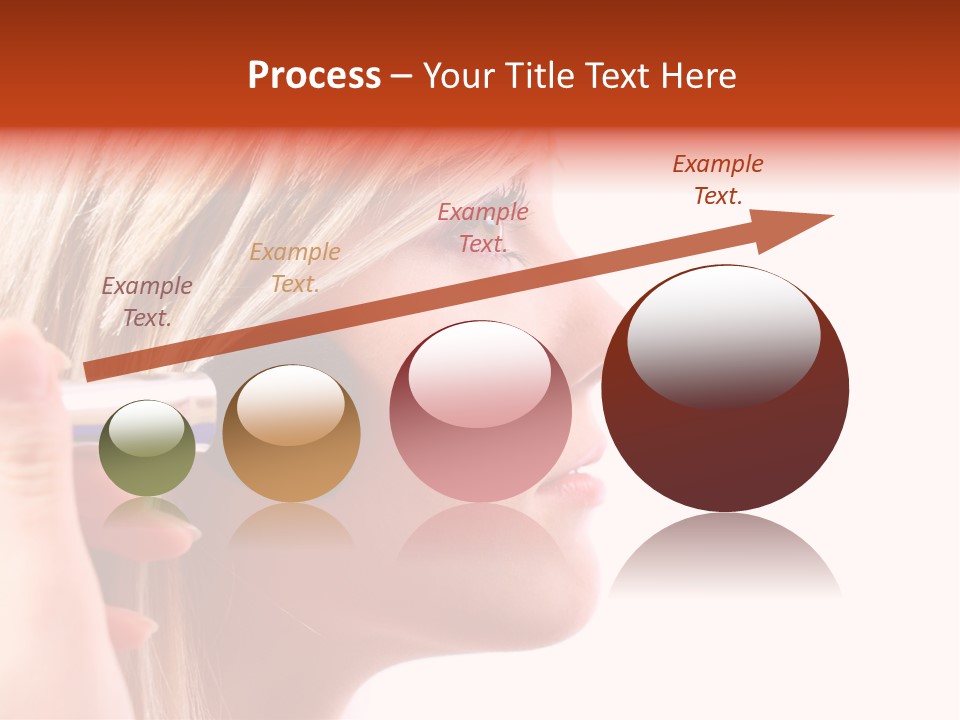 People Model Mascara PowerPoint Template