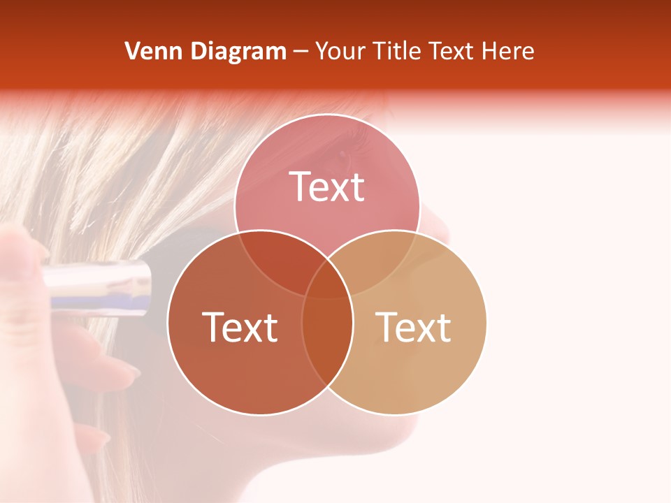 People Model Mascara PowerPoint Template