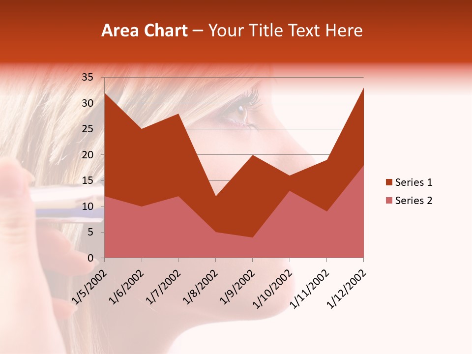 People Model Mascara PowerPoint Template