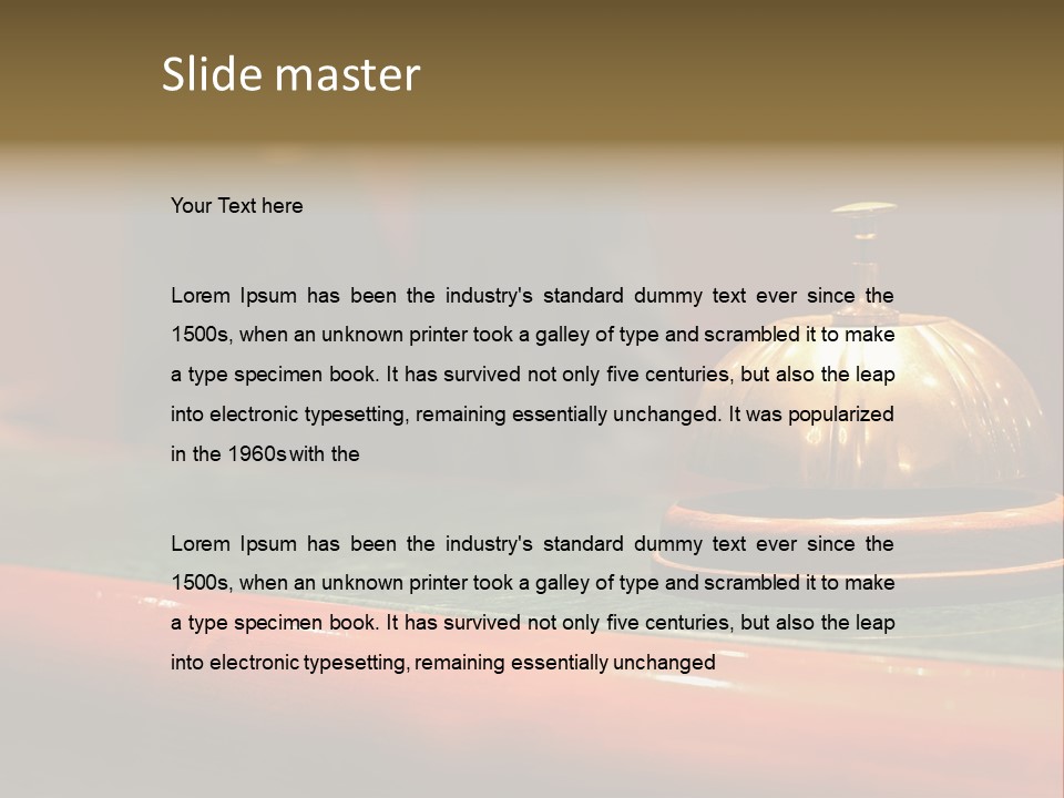 Attention Style Design PowerPoint Template