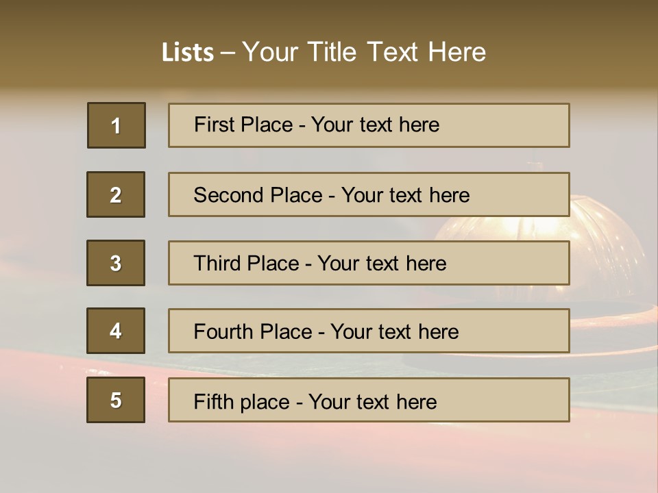 Attention Style Design PowerPoint Template