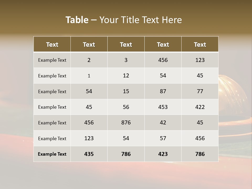 Attention Style Design PowerPoint Template