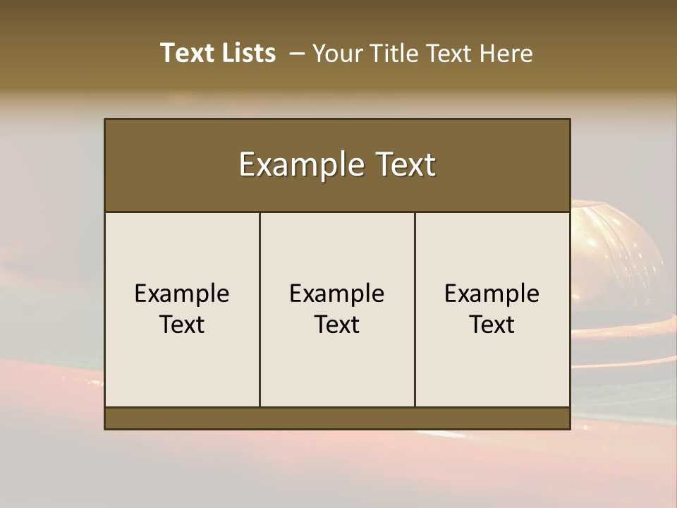Attention Style Design PowerPoint Template