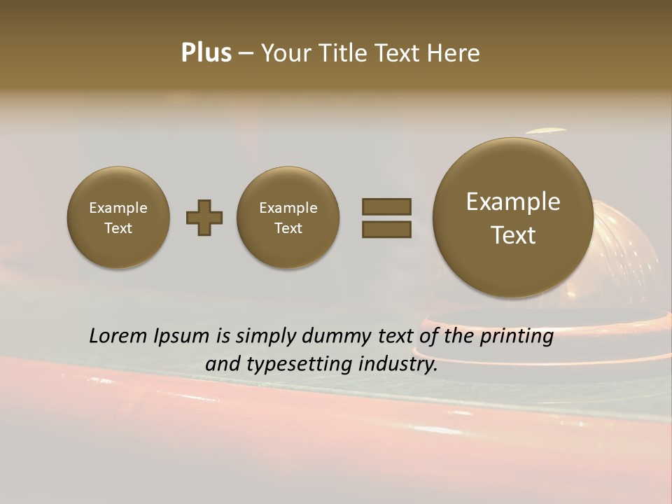 Attention Style Design PowerPoint Template