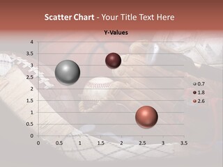 Sporting Stick Texture PowerPoint Template