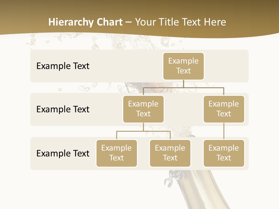Isolated Wine White PowerPoint Template