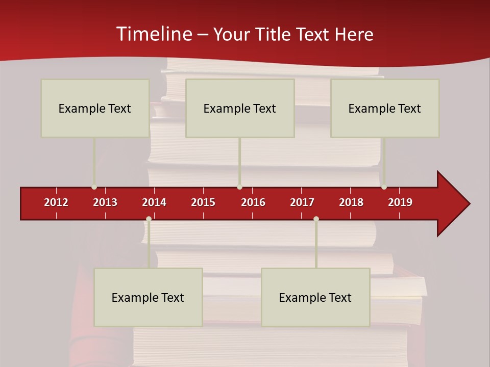 Bibliophile Hold Person PowerPoint Template