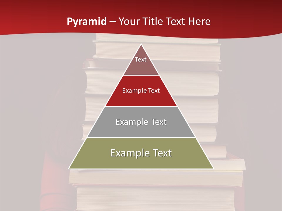 Bibliophile Hold Person PowerPoint Template