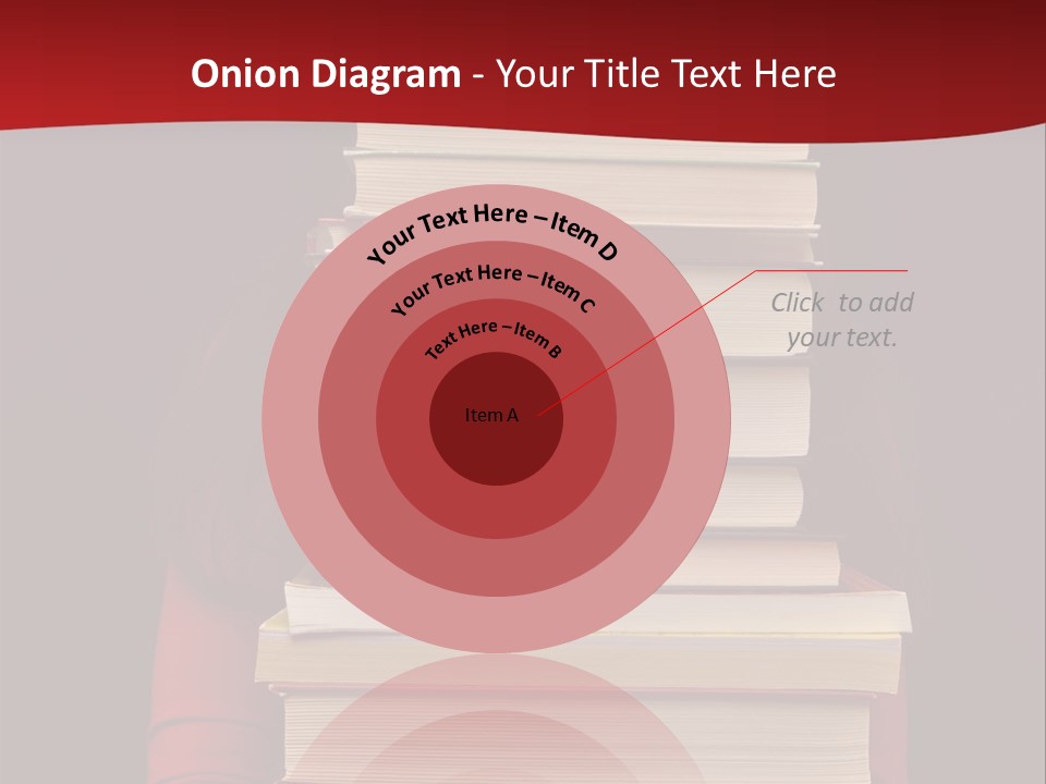 Bibliophile Hold Person PowerPoint Template