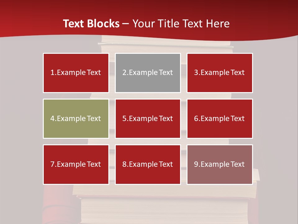 Bibliophile Hold Person PowerPoint Template