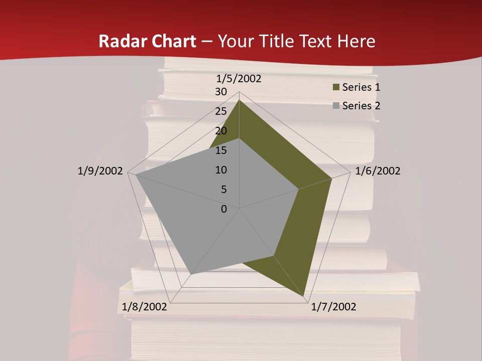 Bibliophile Hold Person PowerPoint Template