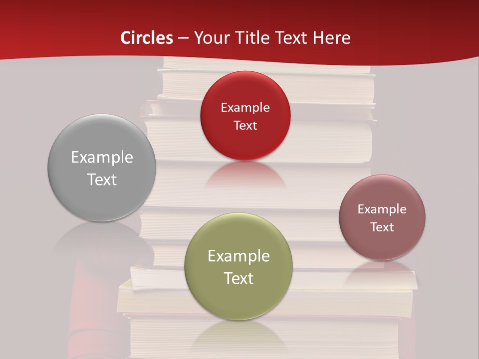 Bibliophile Hold Person PowerPoint Template