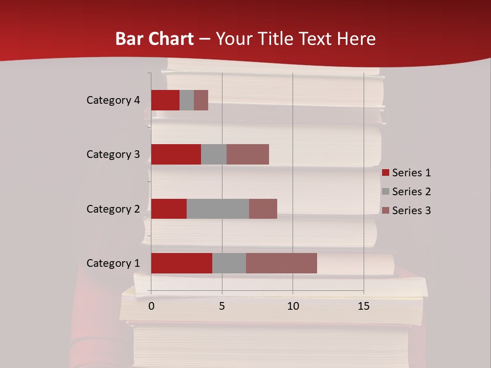 Bibliophile Hold Person PowerPoint Template