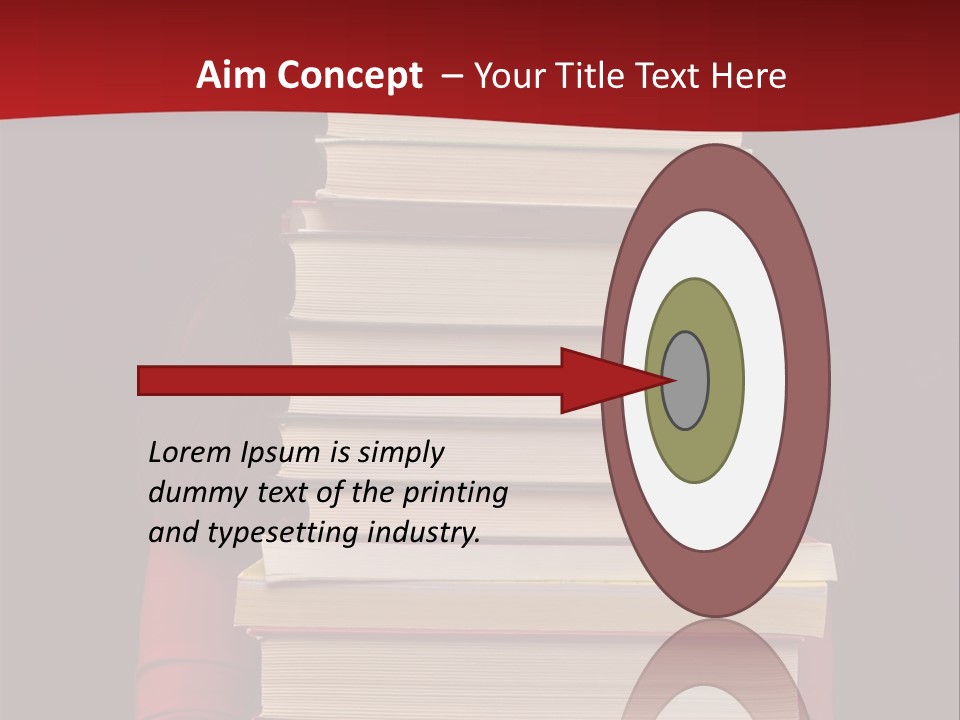 Bibliophile Hold Person PowerPoint Template