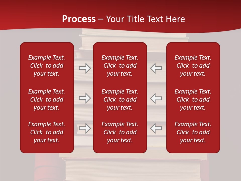Bibliophile Hold Person PowerPoint Template