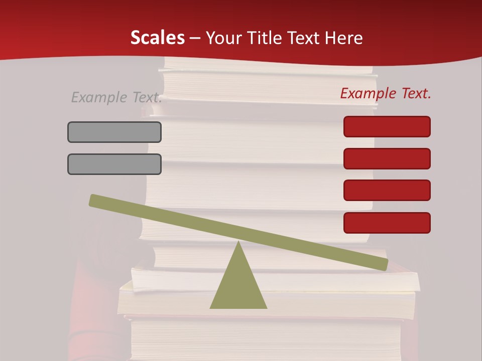 Bibliophile Hold Person PowerPoint Template