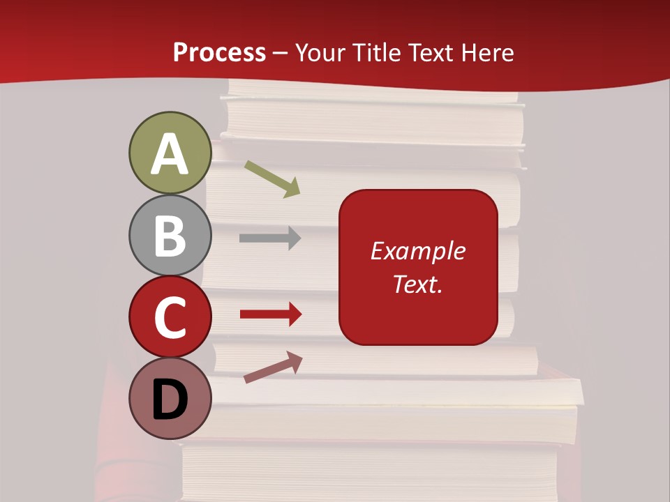 Bibliophile Hold Person PowerPoint Template