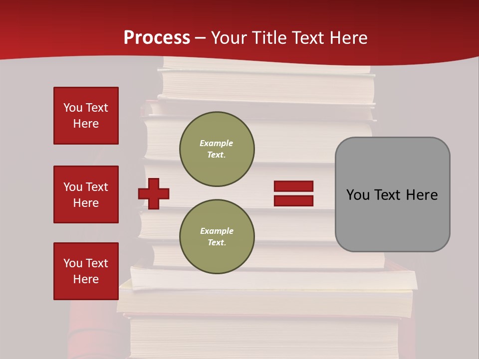 Bibliophile Hold Person PowerPoint Template