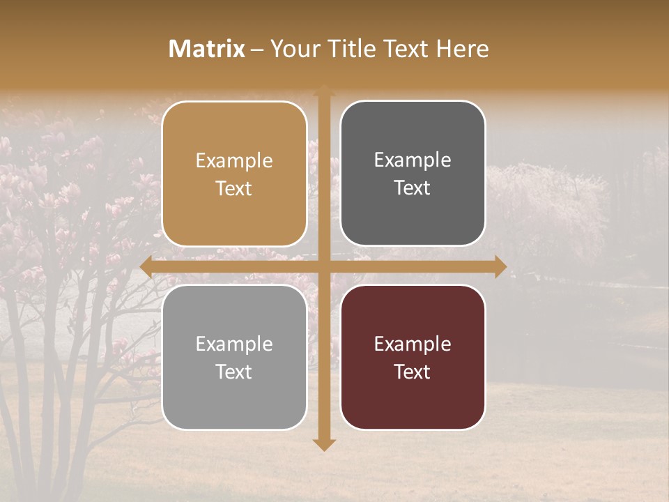 Blooming Tourism Nature PowerPoint Template