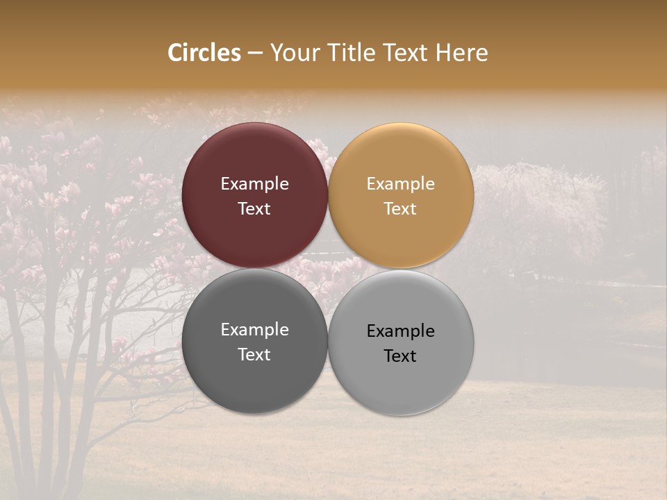 Blooming Tourism Nature PowerPoint Template