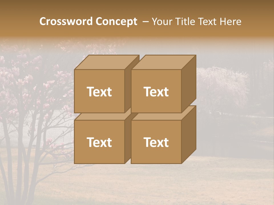 Blooming Tourism Nature PowerPoint Template