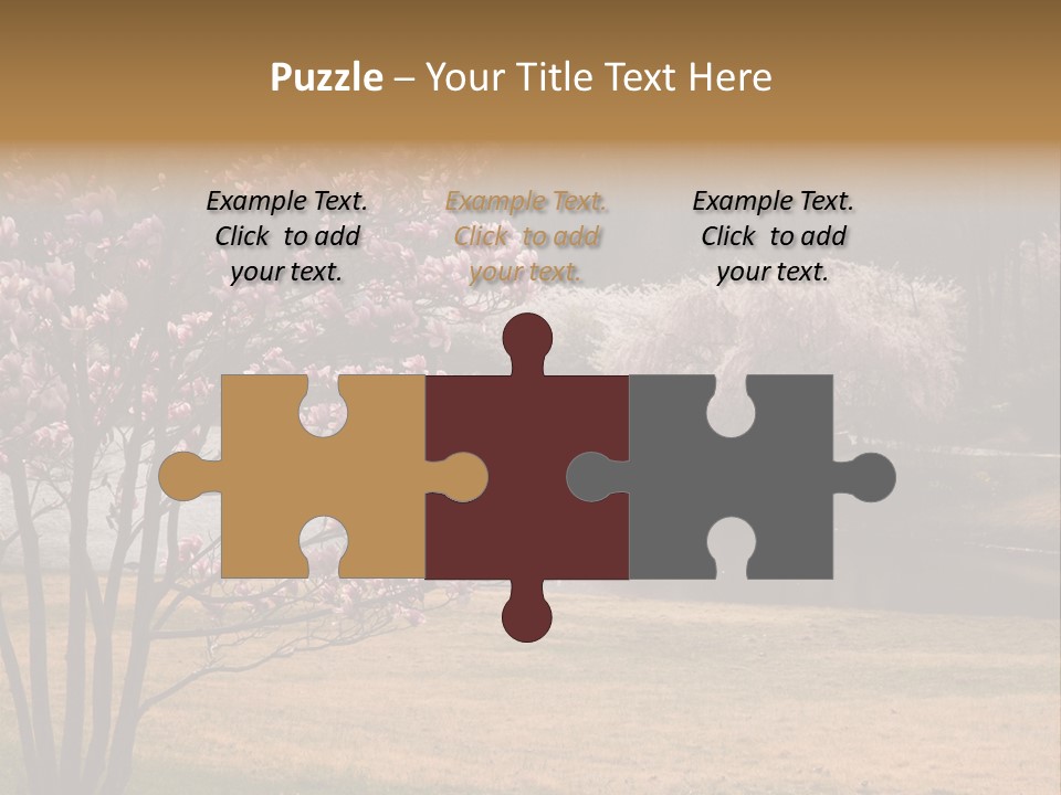 Blooming Tourism Nature PowerPoint Template