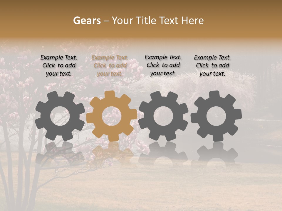 Blooming Tourism Nature PowerPoint Template