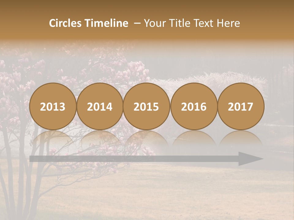 Blooming Tourism Nature PowerPoint Template