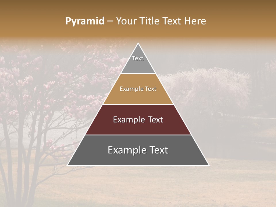 Blooming Tourism Nature PowerPoint Template