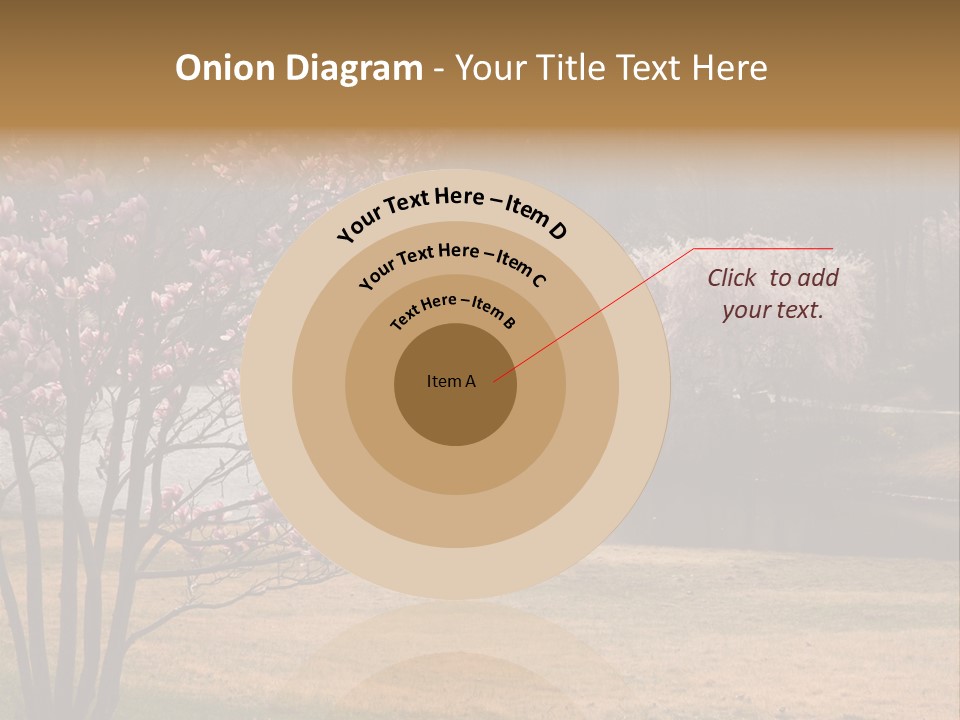 Blooming Tourism Nature PowerPoint Template