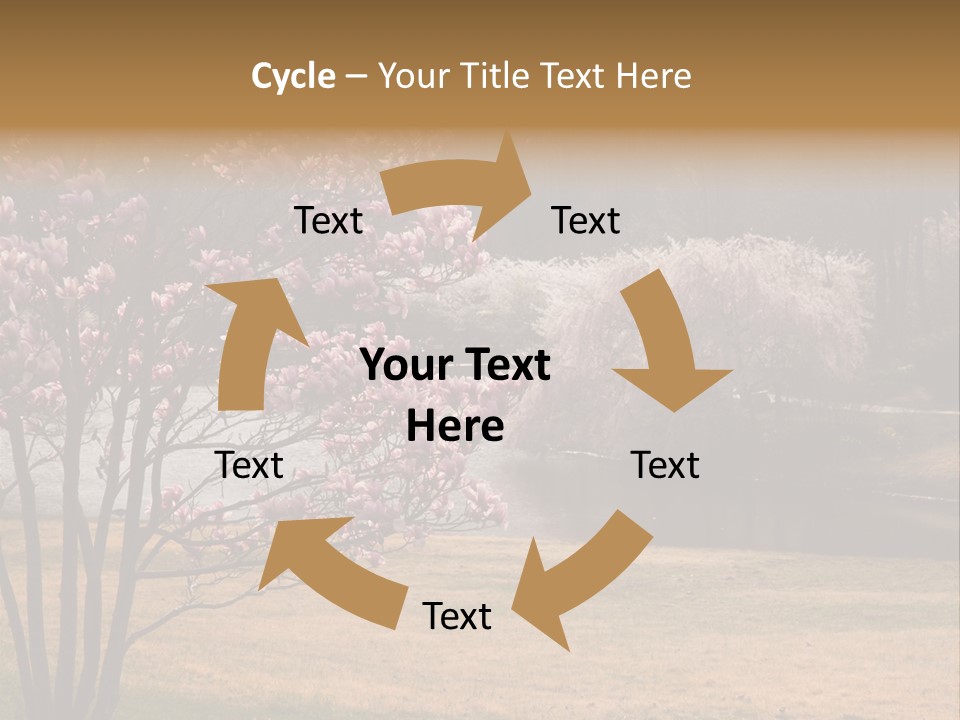 Blooming Tourism Nature PowerPoint Template